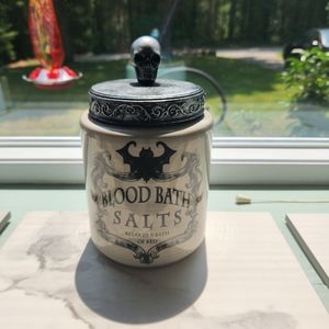 Halloween Blood Bath Salts Jar